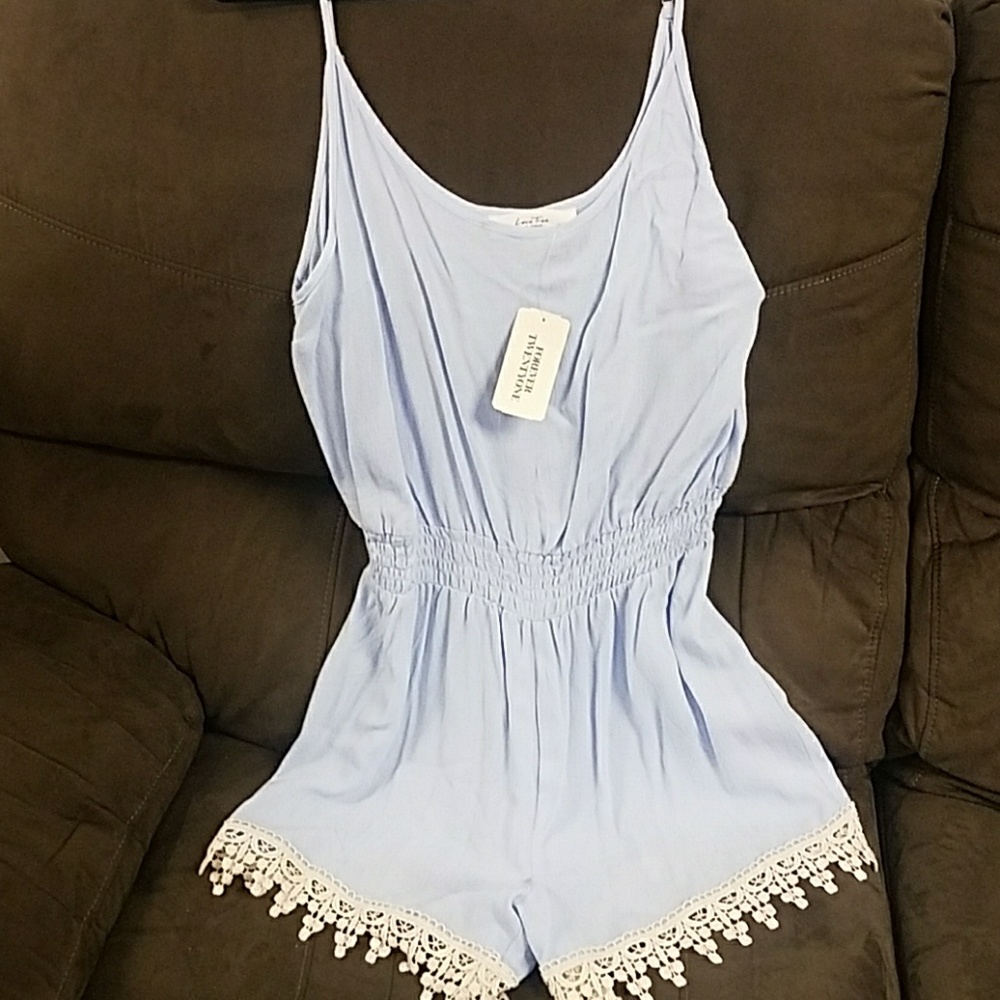 Light Blue Romper